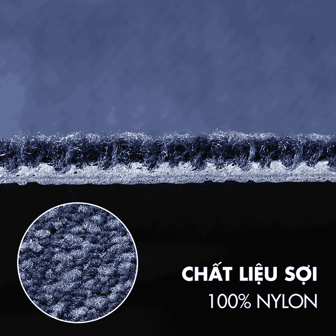 chất liệu sợi 100% NYLON