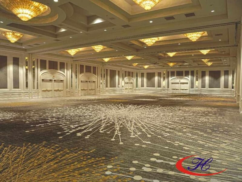 Thảm nylon chống cháy cho sự kiện, dự án quy mô lớn