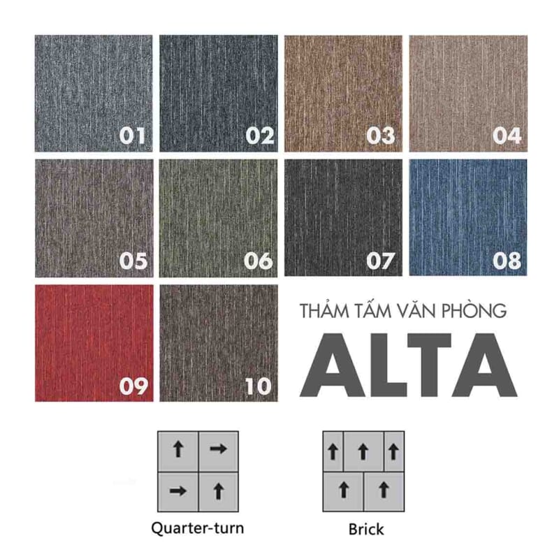 thảm văn phòng Alta